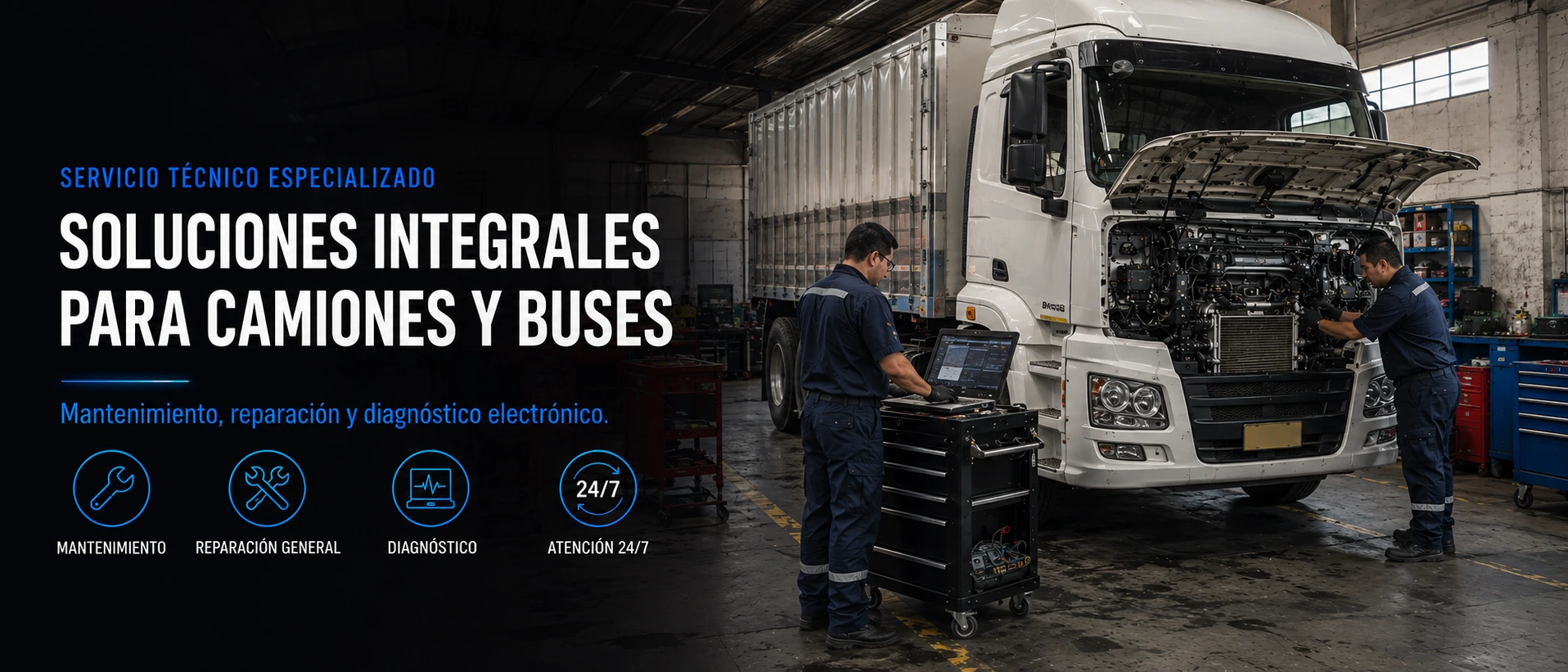 Servicio técnico especializado para camiones y buses GESEPERU